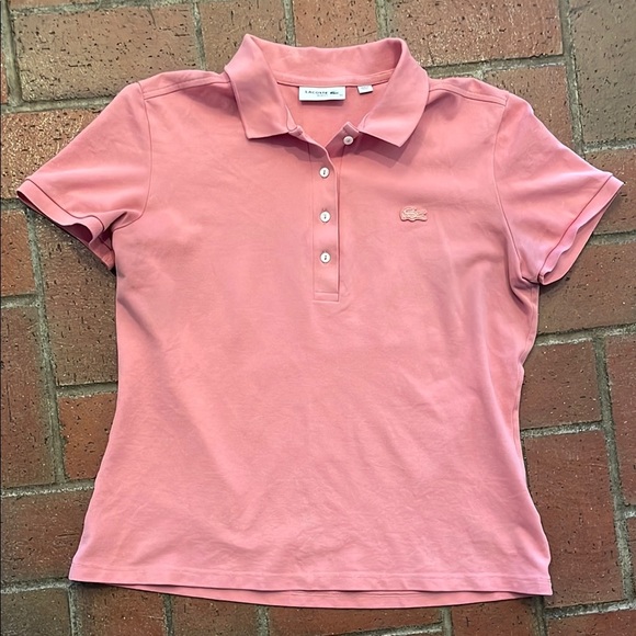 Lacoste Pink Polo Shirt - Picture 1 of 5